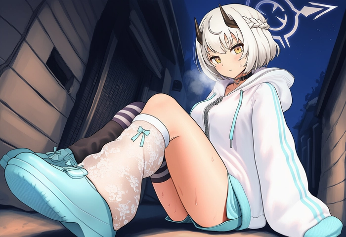 Hình Sena gợi cảm trong fanart anime
