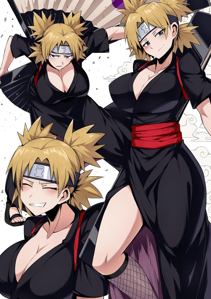 Hình Temari ngầu cá tính