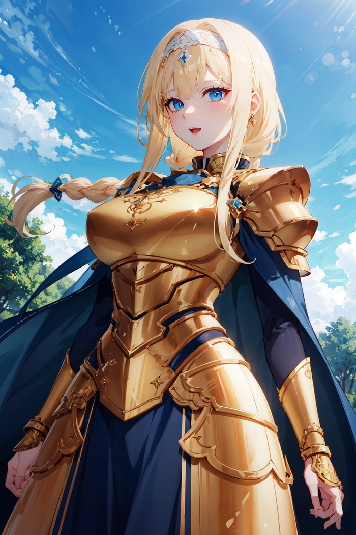 Hình ảnh Alice Zuberg ngầu