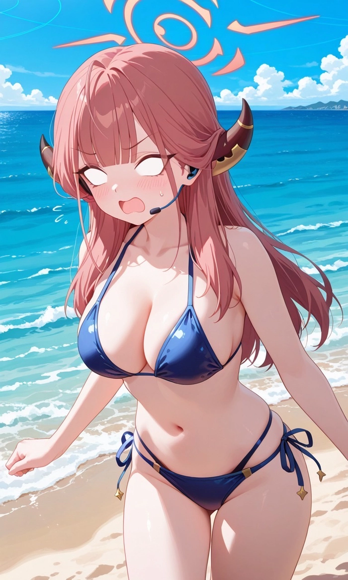 Hình ảnh Aru bikini táo bạo cực sexy