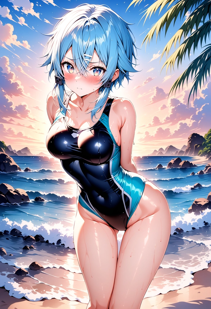 Hình ảnh Asada Shino swimsuit gợi cảm