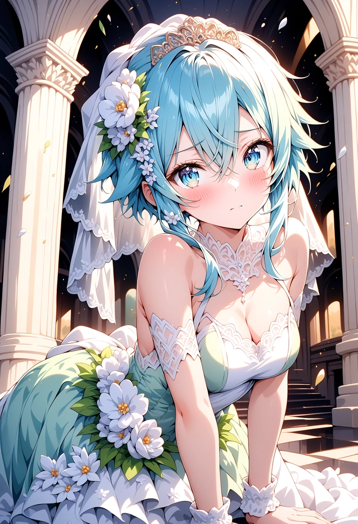 Hình ảnh Asada Sinon trong Gun Gale Online