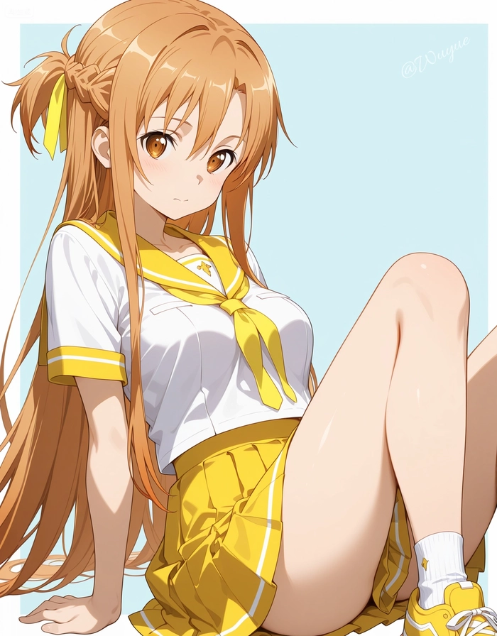 Hình ảnh Asuna cute siêu dễ thương