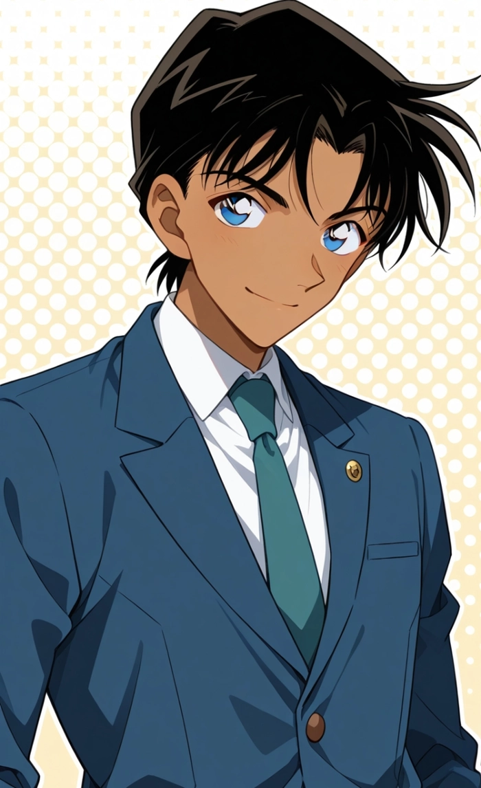 Hình ảnh Heiji Hattori ngầu cá tính