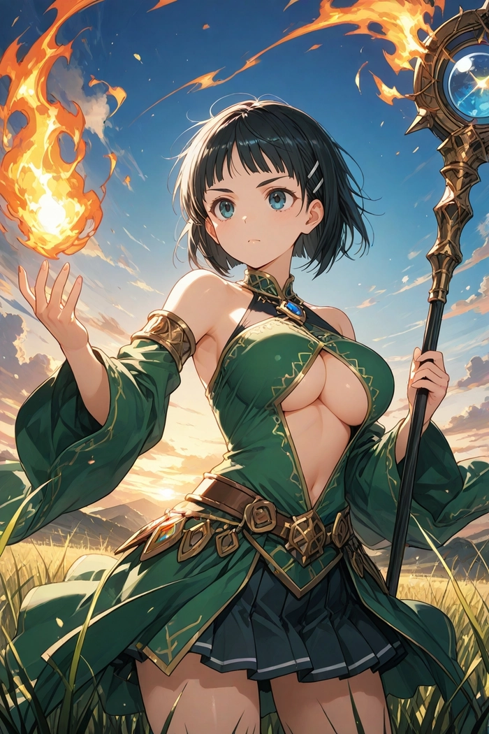 Hình ảnh Kirigaya Suguha trong SAO