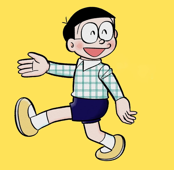 Hình ảnh Nobita cute đáng yêu