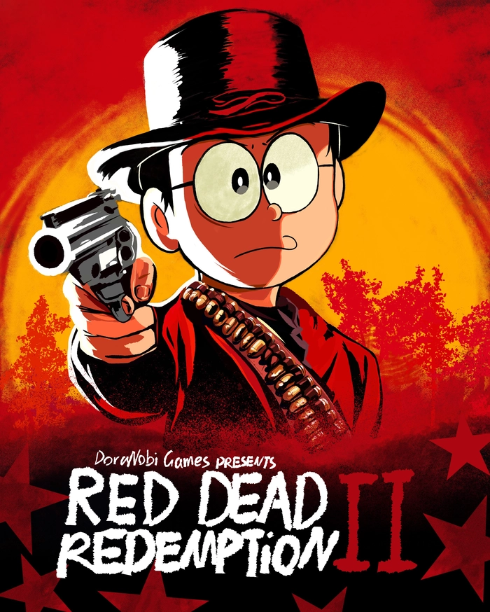 Hình ảnh Nobita ngầu đậm cá tính