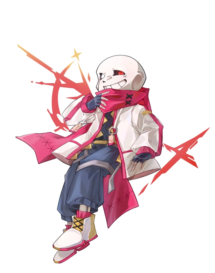 Hình ảnh Sans anime cực đẹp