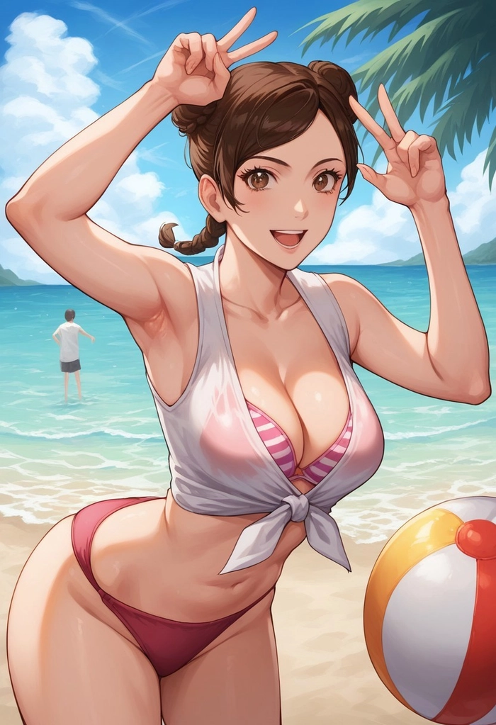 Hình ảnh Tenten sexy quyến rũ đầy thần thái