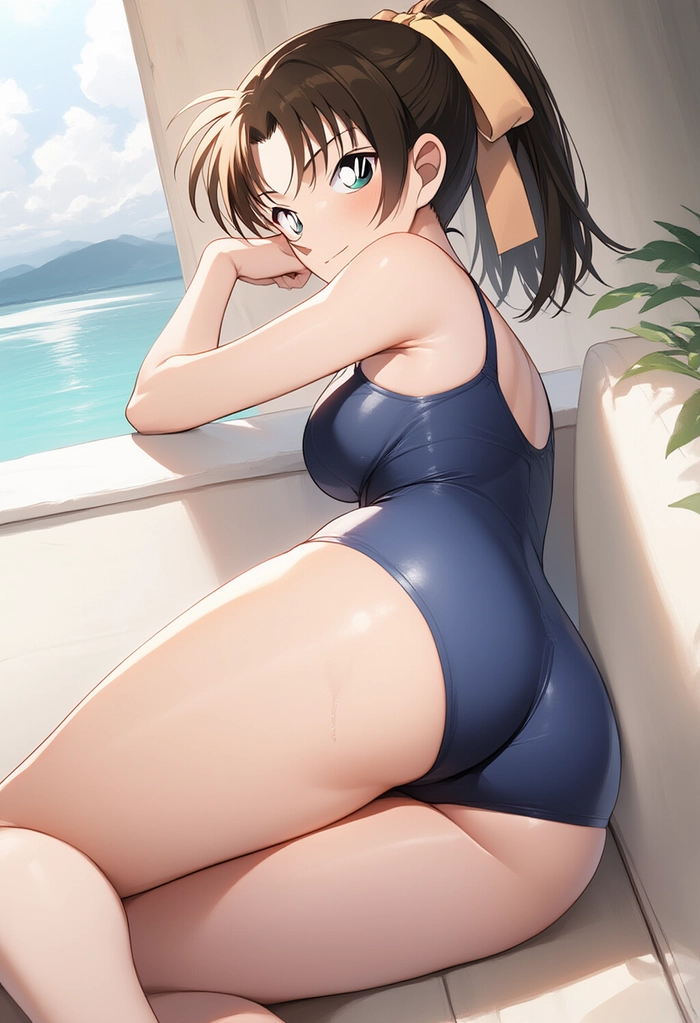 Hình ảnh Toyama Kazuha đang che mặt sexy