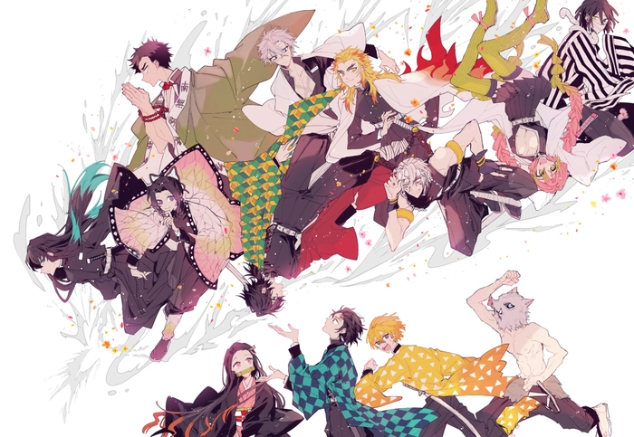 Hình ảnh anime Thanh Gươm Diệt Quỷ cute xinh xắn