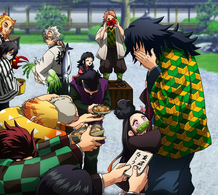 Hình ảnh anime Thanh Gươm Diệt Quỷ đẹp mắt