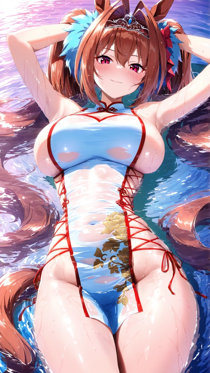 Hình ảnh gái anime xinh đẹp vòng 1 đầy