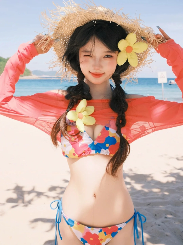 Hình ảnh gái xinh cute mặc bikini quyến rũ