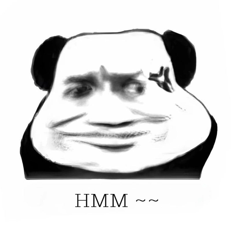 Hình ảnh meme gấu trúc ngạc nhiên bá đạo