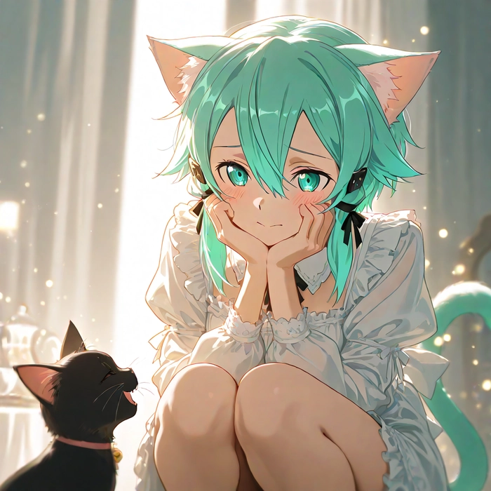 Hình anime Asada Shino đầy cuốn hút