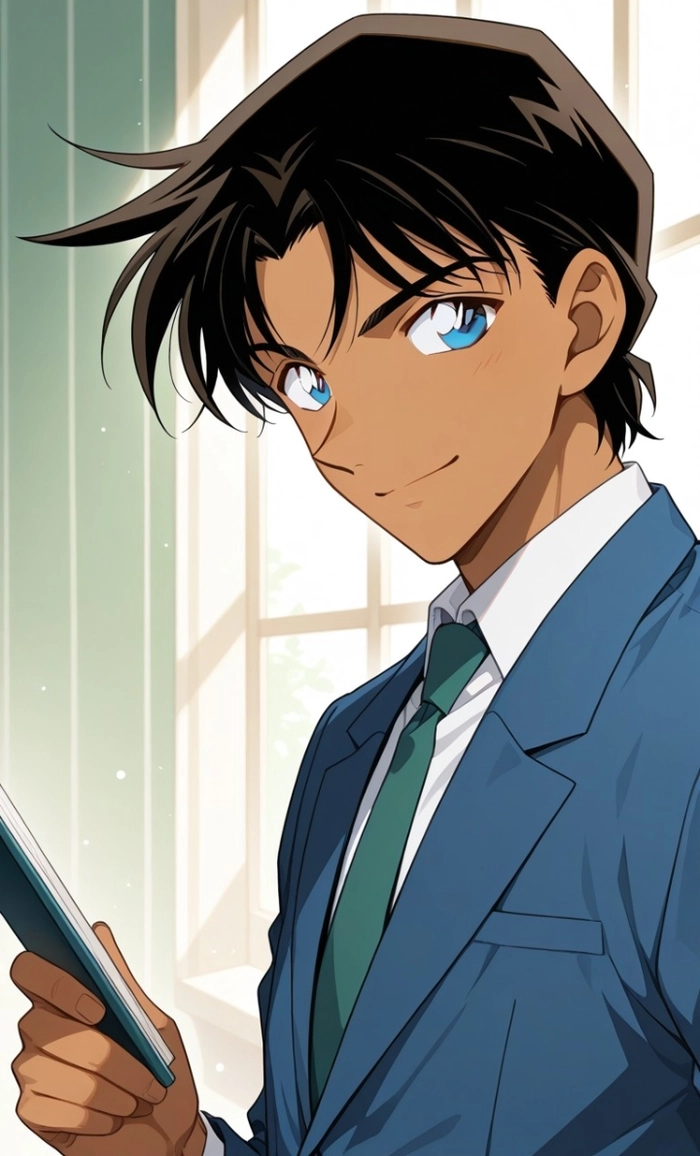 Hình anime Heiji Hattori phong cách