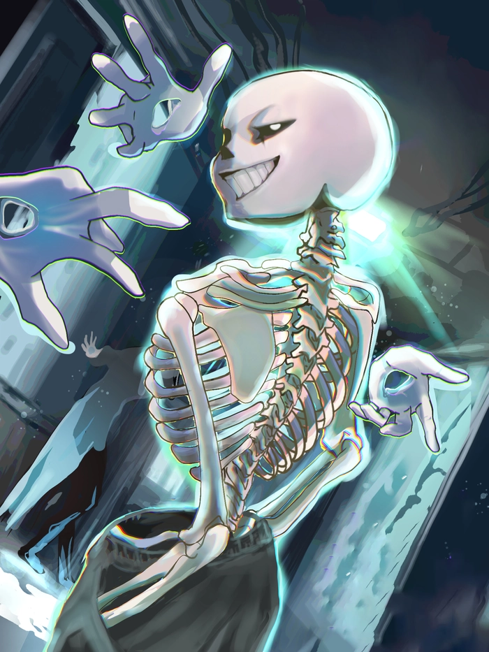 Hình anime Sans thần thái
