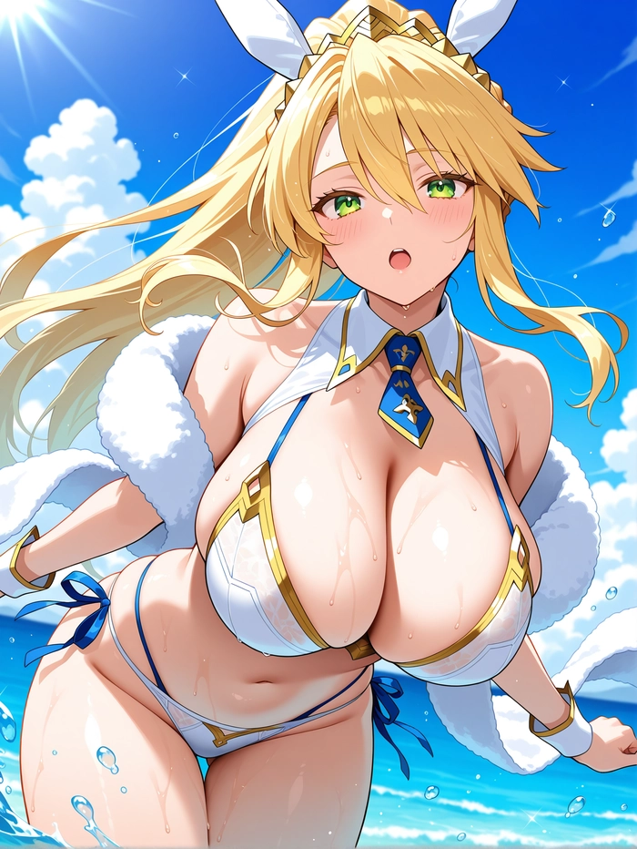 Hình anime bikini đẹp lung linh