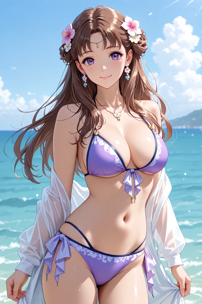 Hình anime bikini lôi cuốn