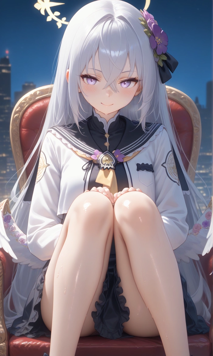 Hình chibi Azusa Shirasu cute