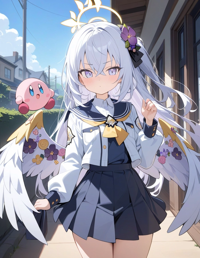 Hình chibi Shirasu Azusa đáng yêu
