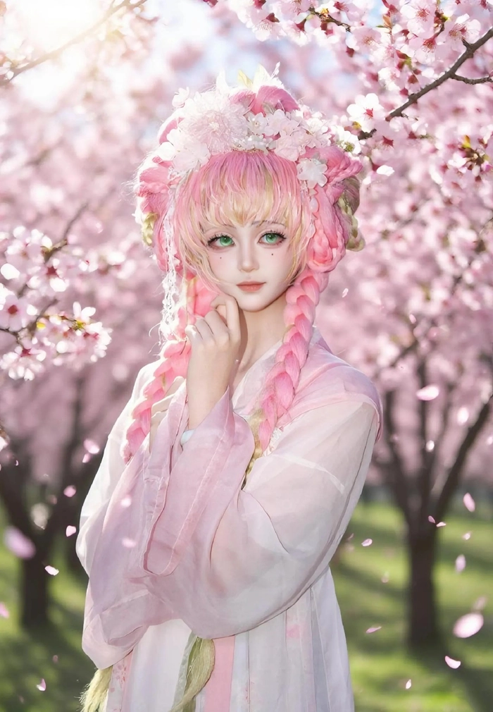 Hình gái xinh cosplay Kimetsu no Yaiba