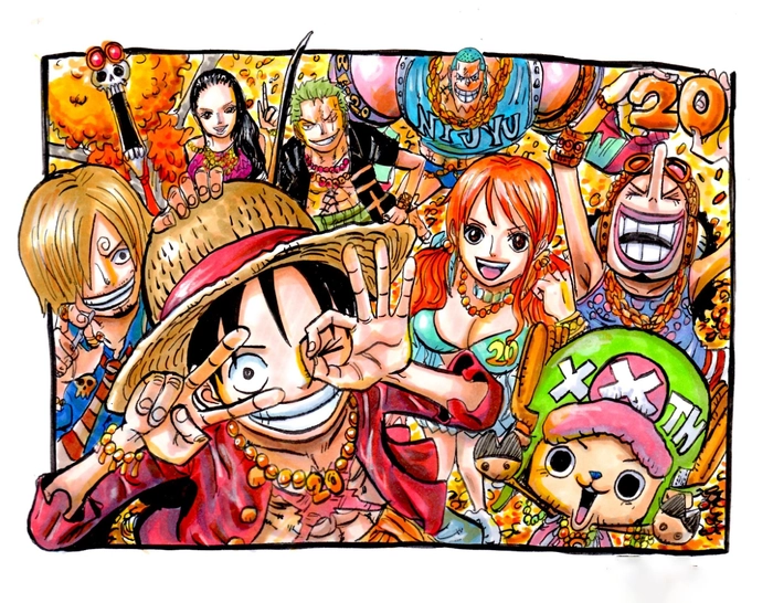 Hình nền Anime One Piece hành động