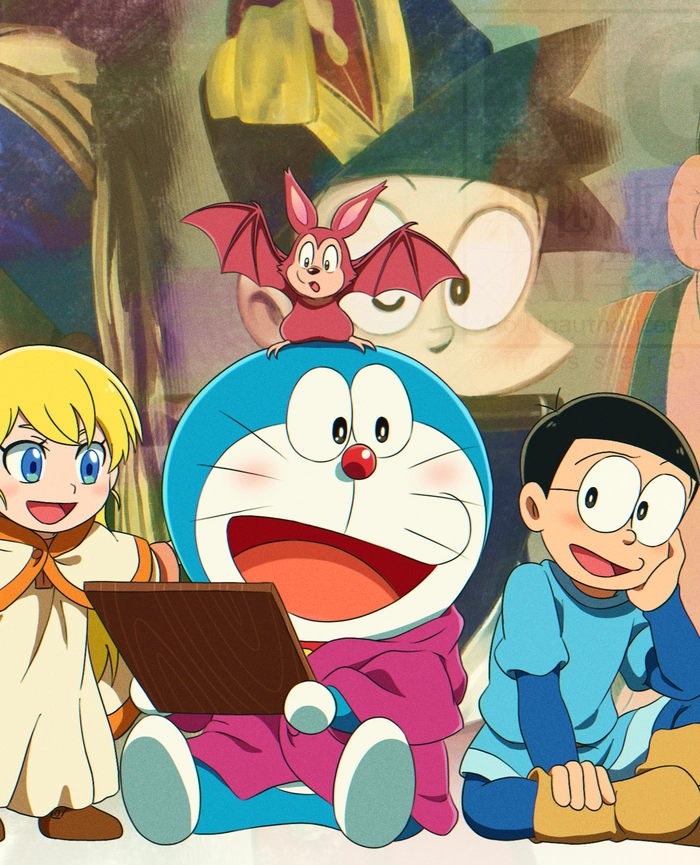 Hình nền Doraemon cute cho điện thoại