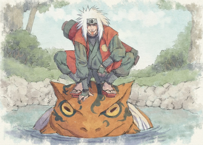 Hình nền Jiraiya tâm trạng