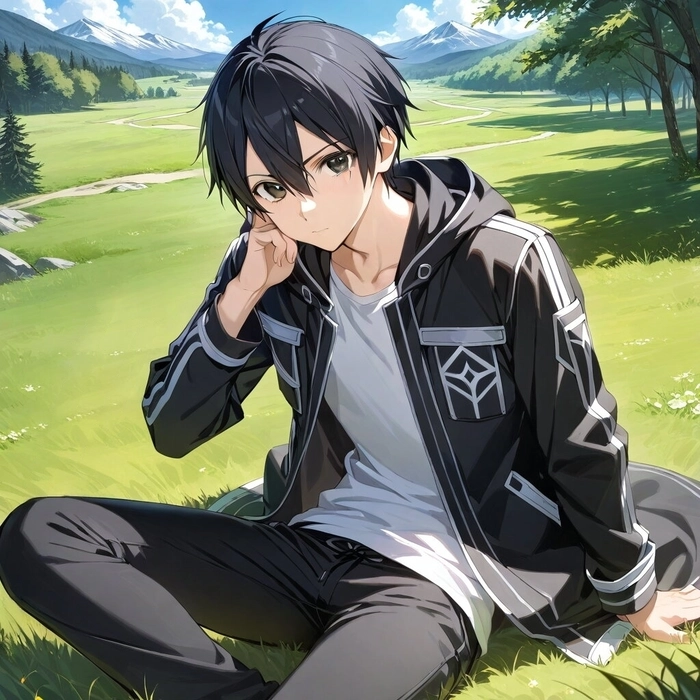 Hình nền ảnh Kirito cực đẹp