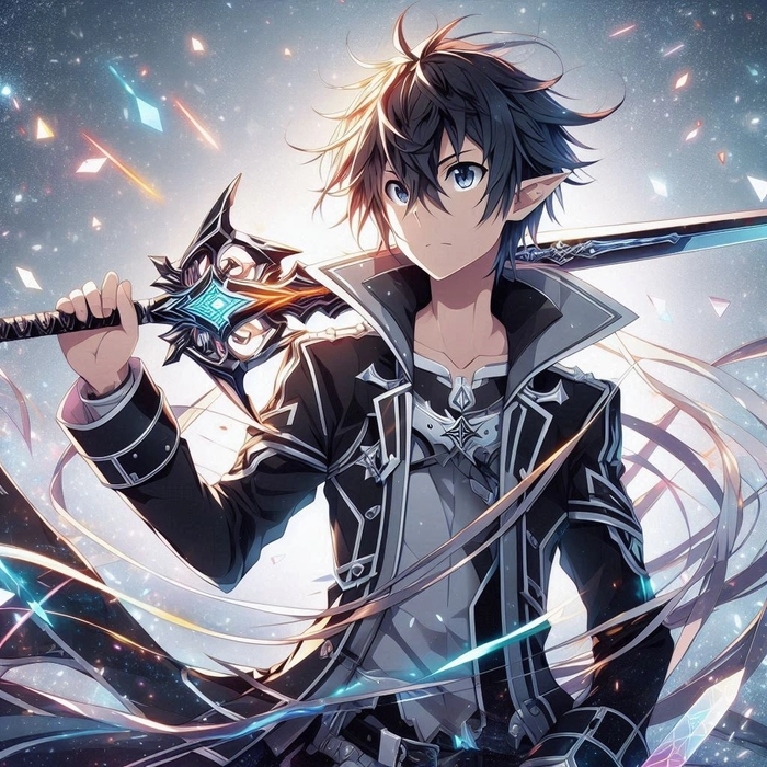 Hình nền ảnh Kirito ngầu lòi