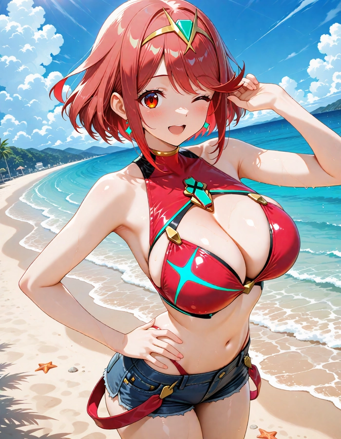 Hình nền gái anime xinh đẹp to tròn