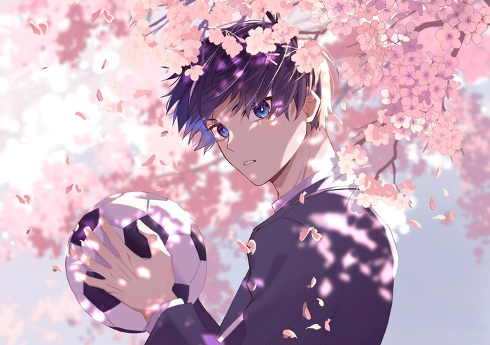 Isagi Yoichi anime sống động