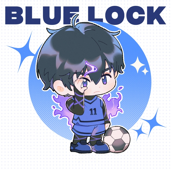 Isagi Yoichi chibi đáng yêu