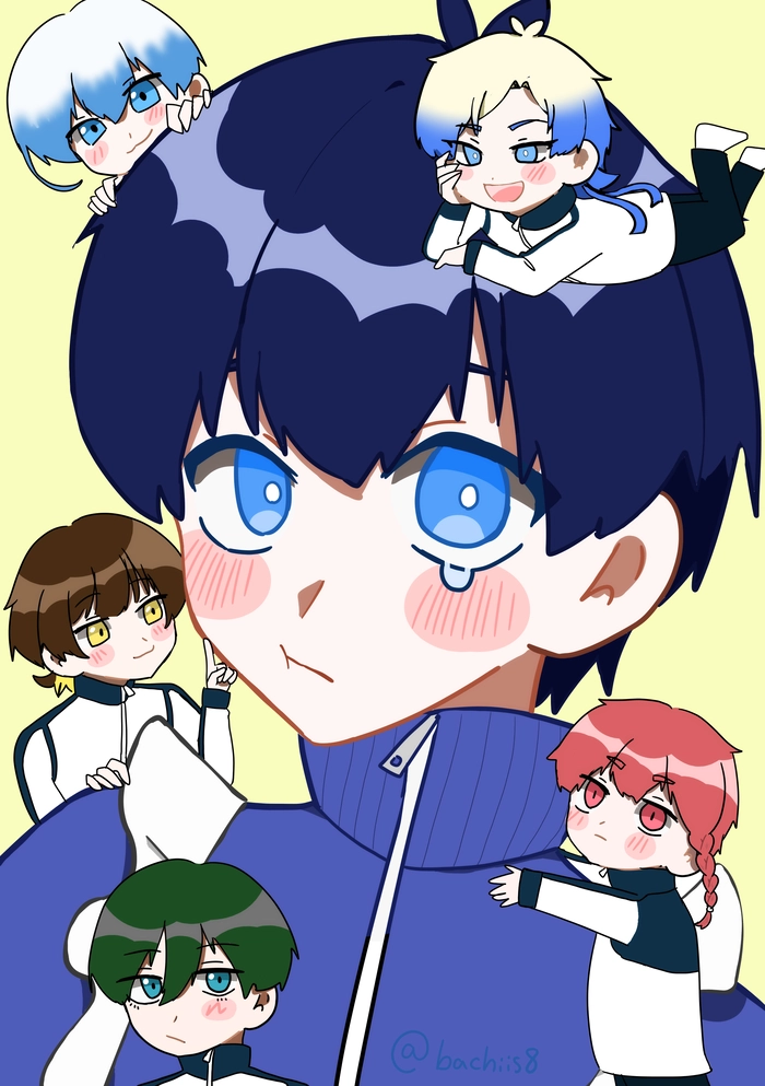 Isagi Yoichi fanart sáng tạo