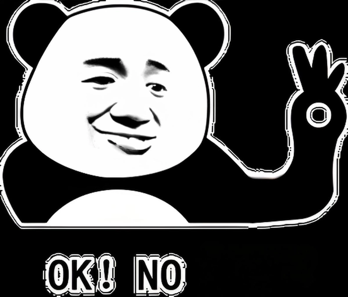 Kho meme gấu trúc ok hot trend