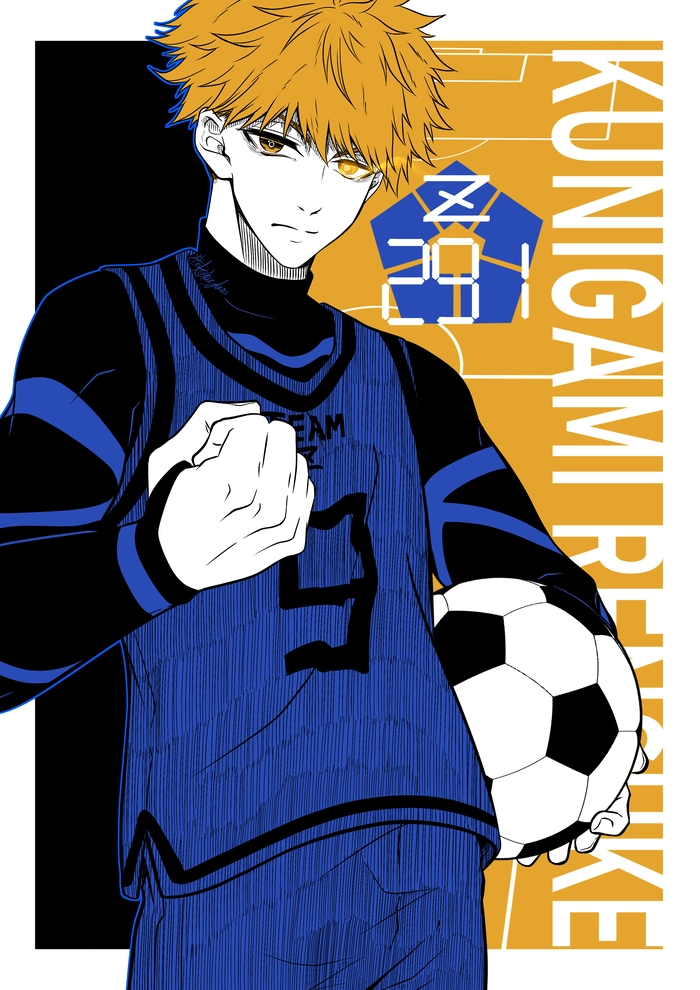 Kunigami Rensuke tạo dáng ngầu