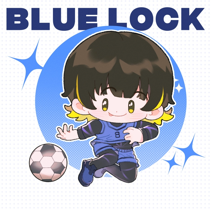 Meguru Bachira chibi đáng yêu