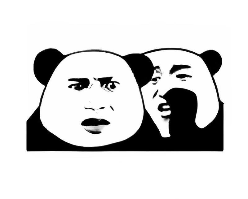 Meme gấu trúc bất ngờ lầy lội