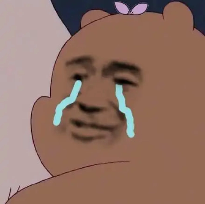 Meme gấu trúc buồn lầy lội