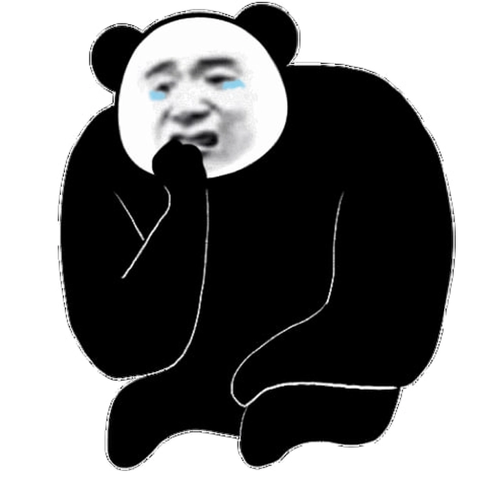 Meme gấu trúc buồn meme chế