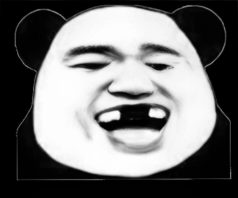 Meme gấu trúc cười cực bá đạo