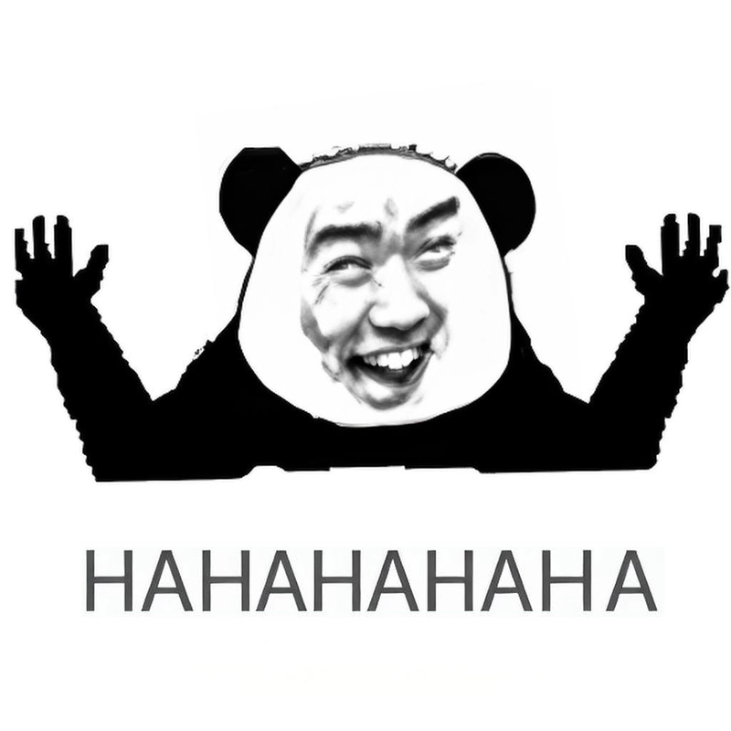Meme gấu trúc cười đểu châm biếm