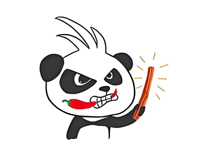 Meme gấu trúc dỗi viral cõi mạng