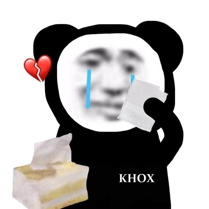 Meme gấu trúc khóc châm biếm