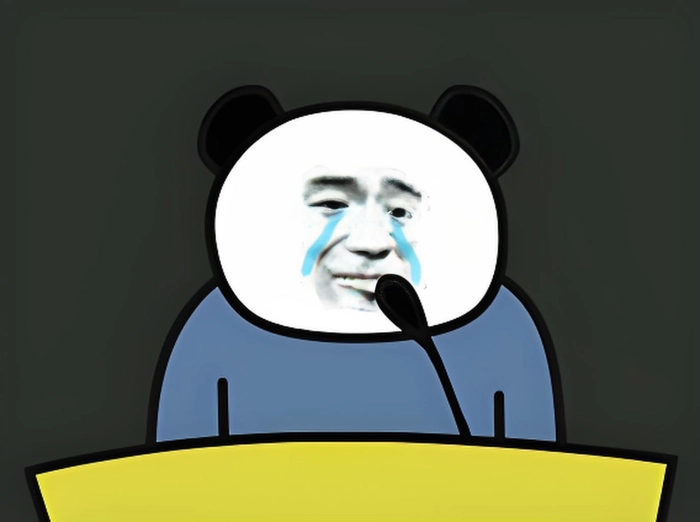 Meme gấu trúc khóc hài bá đạo