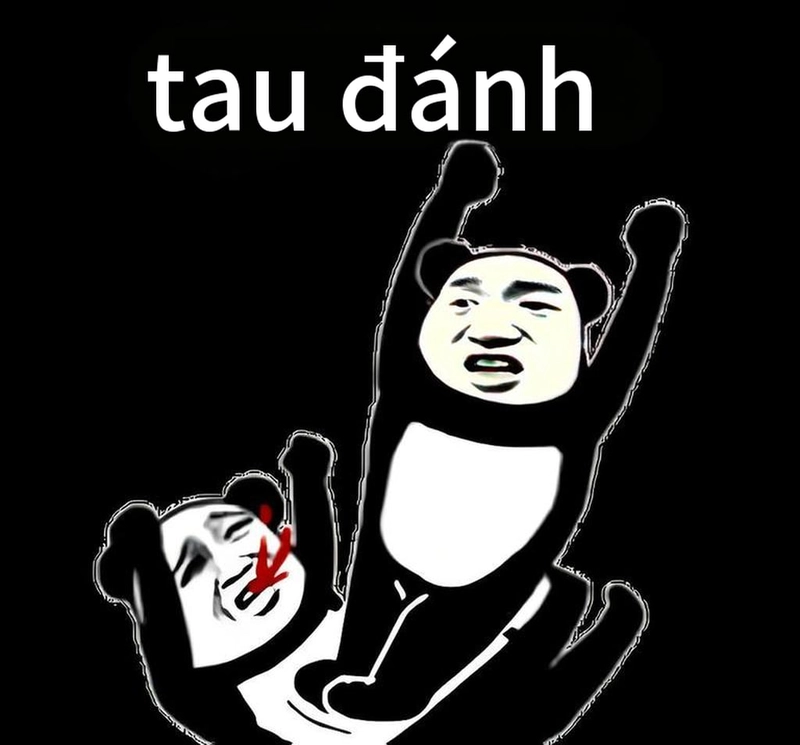 Meme gấu trúc ngang ngược hài khó cưỡng