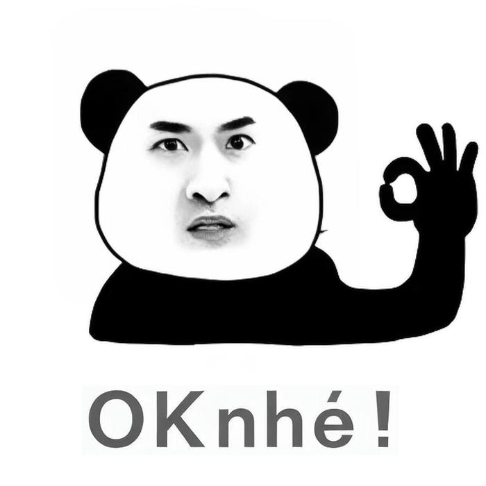 Meme gấu trúc ok siêu lầy lội