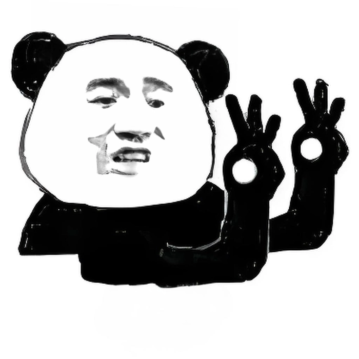 Meme gấu trúc ok troll bạn bè